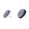 40 Pcs 20mm Slider Glide Pad Round Nail-on Furniture Felt Pad Reduce Noise Floor Protector for Cabinet Sofa Chair Table Leg Feet