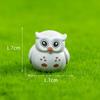 Микропейзаж Милая фигурка совы Украшения Садовые украшения Аксессуары Виджет для рабочего стола автомобиля