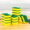 Super Absorbent Double-sided Cleaning Sponge Durable Dishwashing Cleaning Brush Kitchen Grease Cleaner Tools