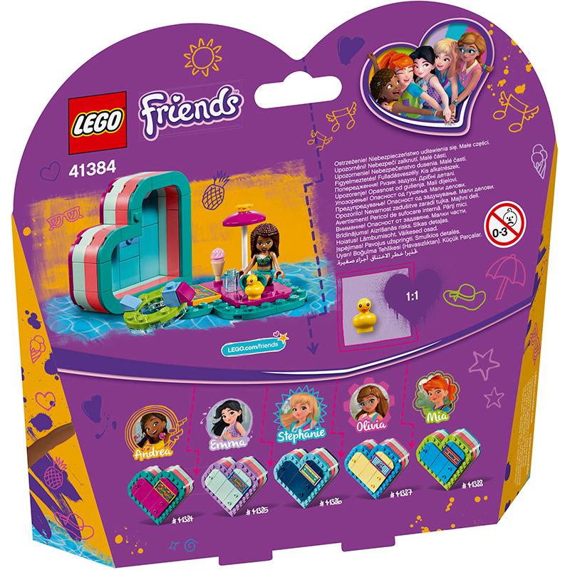 LEGO 41384 Летнее сердце Андреа Конструктор
