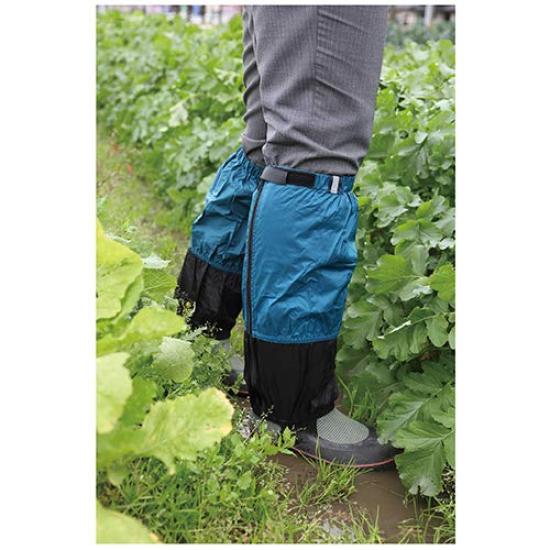 Katsuhoshi Industrial Kachiboshi Длинные гетры на молнии, прибл.. 45см, Индиго, AS-300