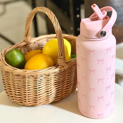 1 л Изолированная Бутылка для Воды с Широким Горлышком, Вакуумная Изоляция, Нержавеющая Сталь, Спортивная Бутылка с Крышкой для Путешествий, Тренажерного Зала и Школы