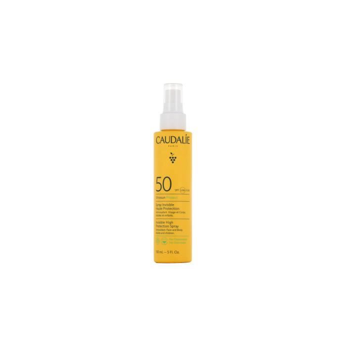 Caudalie Solaires Spray Invisible SPF50 150Ml TU Blanc