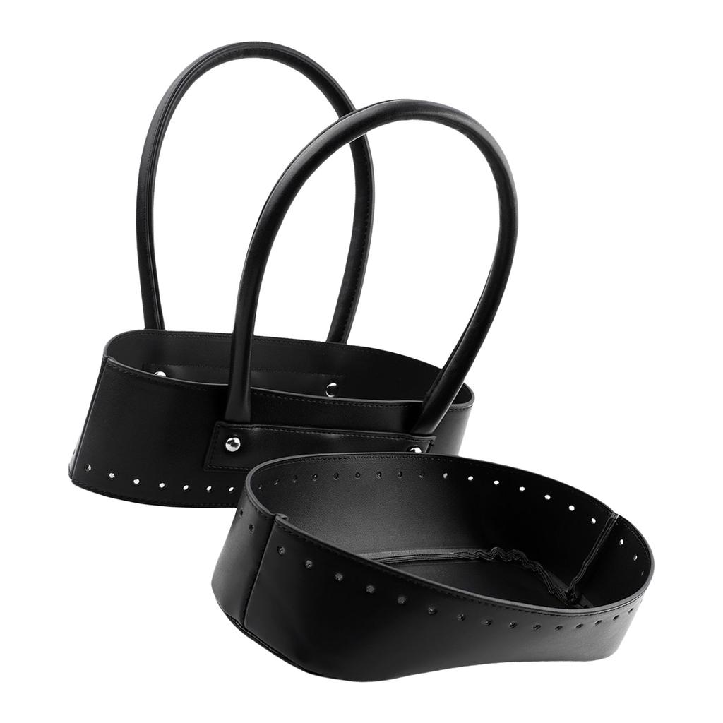 Набор для изготовления сумок из искусственной кожи, дно сумки, модные ручки для сумок, аксессуары для сумок ручной работы для вязания крючком