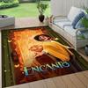 1pc Encanto Pattern Area Rug Soft Flannel Floor Mat for Living Room,Office,Bedroom and Carpet,Sofa Coffee Table Floor Mat