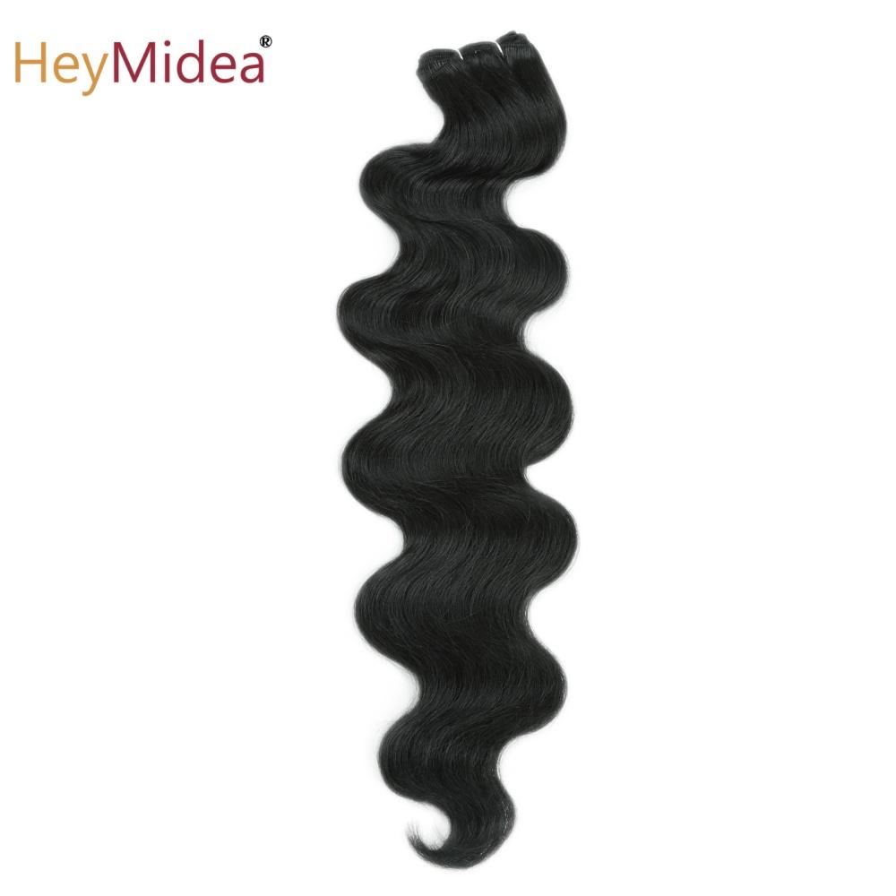 Body Wave Hair Bundles Weft Hair Piano Ombre Blonde Natural Synthetic Hair Extensions Thick Ponytail Loose Deep Hair Weaving