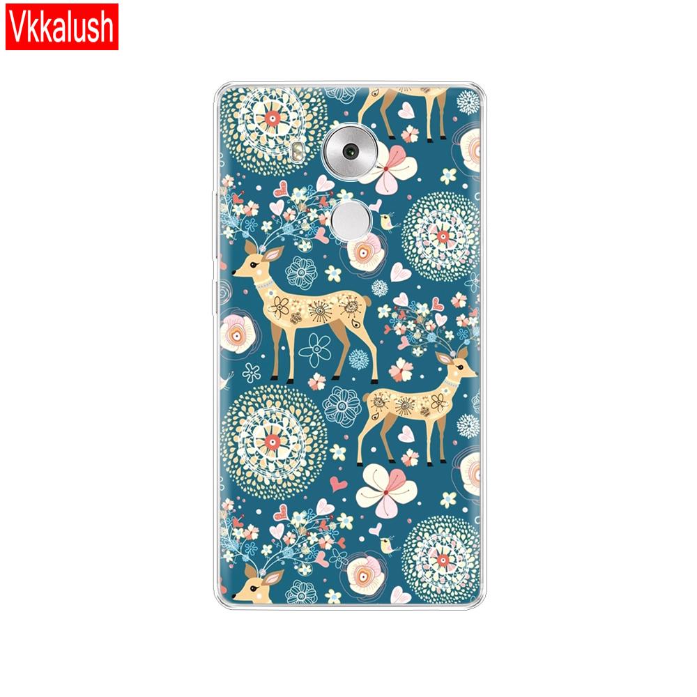 Чехол для Huawei Mate 8 Чехол Huawei Mate8 Чехол Cartoon Soft задняя крышка Mate 8 Coque Funda Skin противоударный чехол