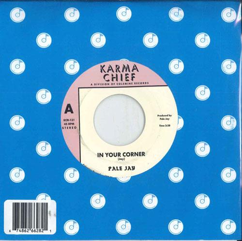 7-дюймовая пластинка PALE JAY In Your Corner натуральная WЧерный Sw KCR131МРАМОРНЫЙ ВИН Karma Chief Rec 2024 US Рэп Хип-Хоп RB