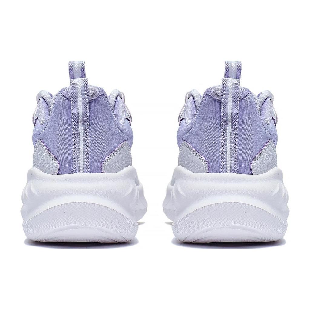 Li Ning Easy Flex Soft Resilient Breathable Durable Shock Absorbing Low Top Running Shoes Women Sneaker Light-Mist-Purple ARST074-2