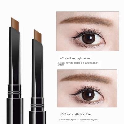 Mi Shiqi Eyebrow Pencil Female Waterproof Sweat-Proof Nature Long Lasting Fadeless Ultra-Fine Pen Point Beginner Genuine Goods Student Party