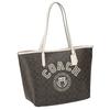 Tote Bag CB869 VARSITY SIGNATURE CITY TOTE MULTI Women's BROWN/CHALK [Item]