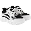 Shoetopia Повседневный Спортивный Стиль Черные Кроссовки Для Женщин и Девочек / UK 8