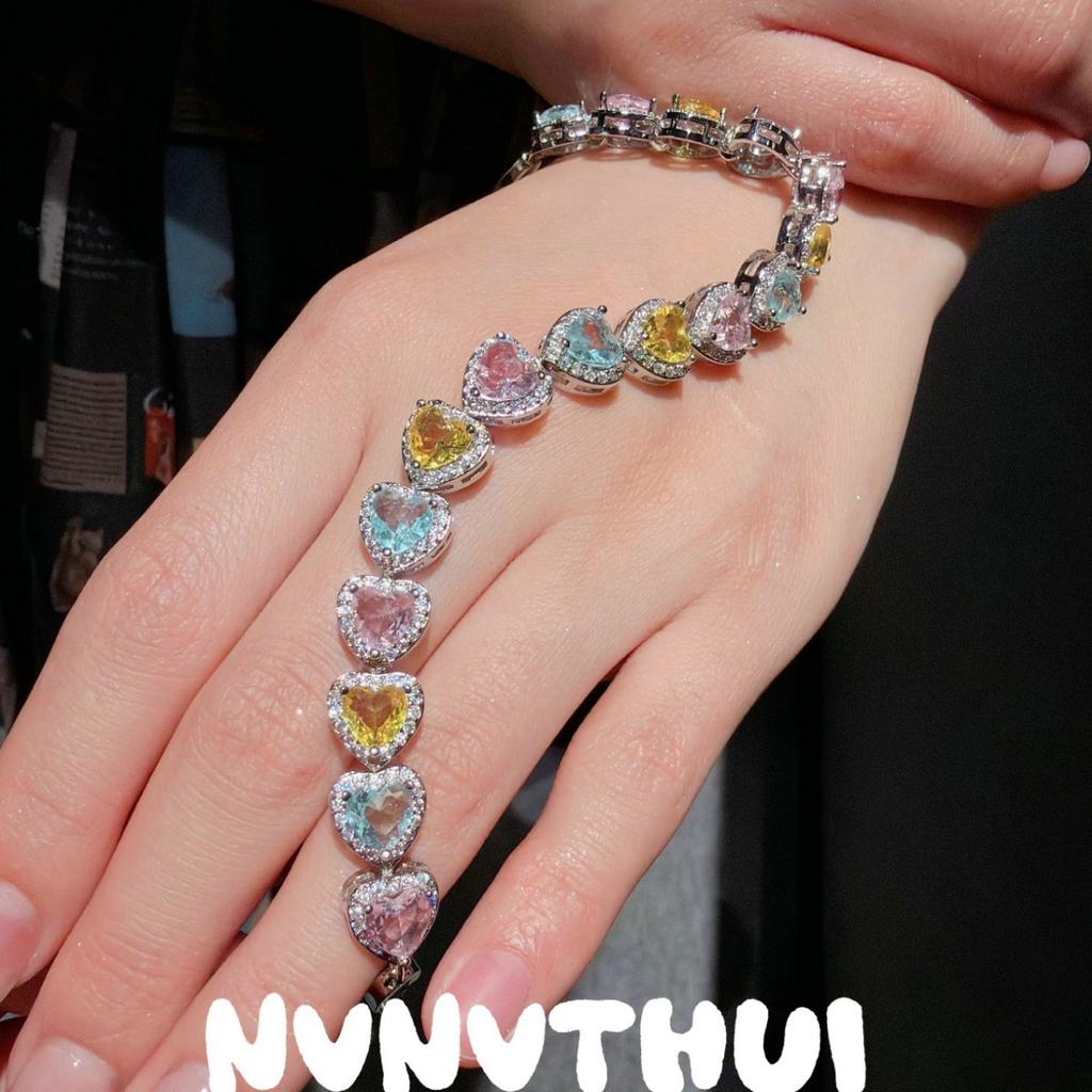 Nvnvacc Кольцо с сердечком и камнем-фритилляри, Ювелирное изделие Haute Couture, Набор серег с жемчугом в форме сердца