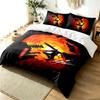 Chainsaw Man 3pc Duvet Cover Set Simple Modern Bedding Set Wrinkle Resistant Soft Fabric All Season Use a perfect gift
