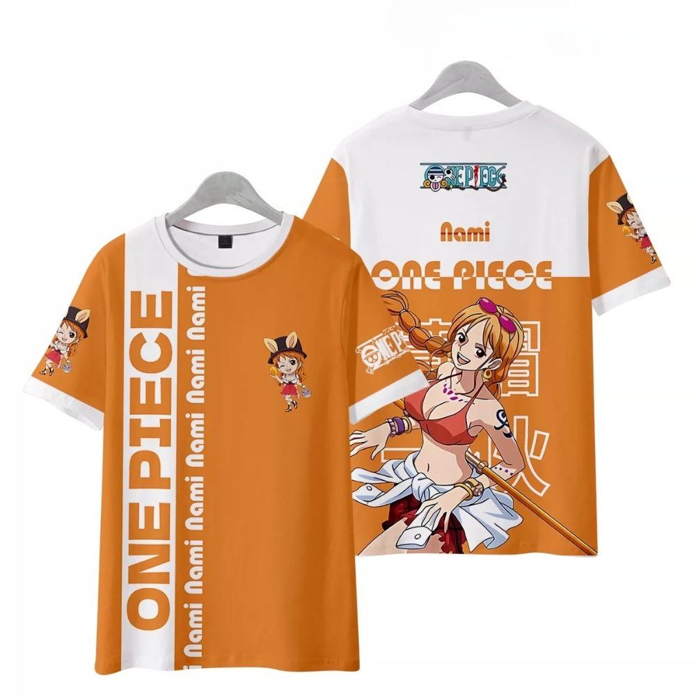 One Piece Summer New Top Tony Tony Chopper Zoro Theme 3D T-shirt One Piece Luffy Cartoon Adult Top Quick Drying Unisex T-shirt