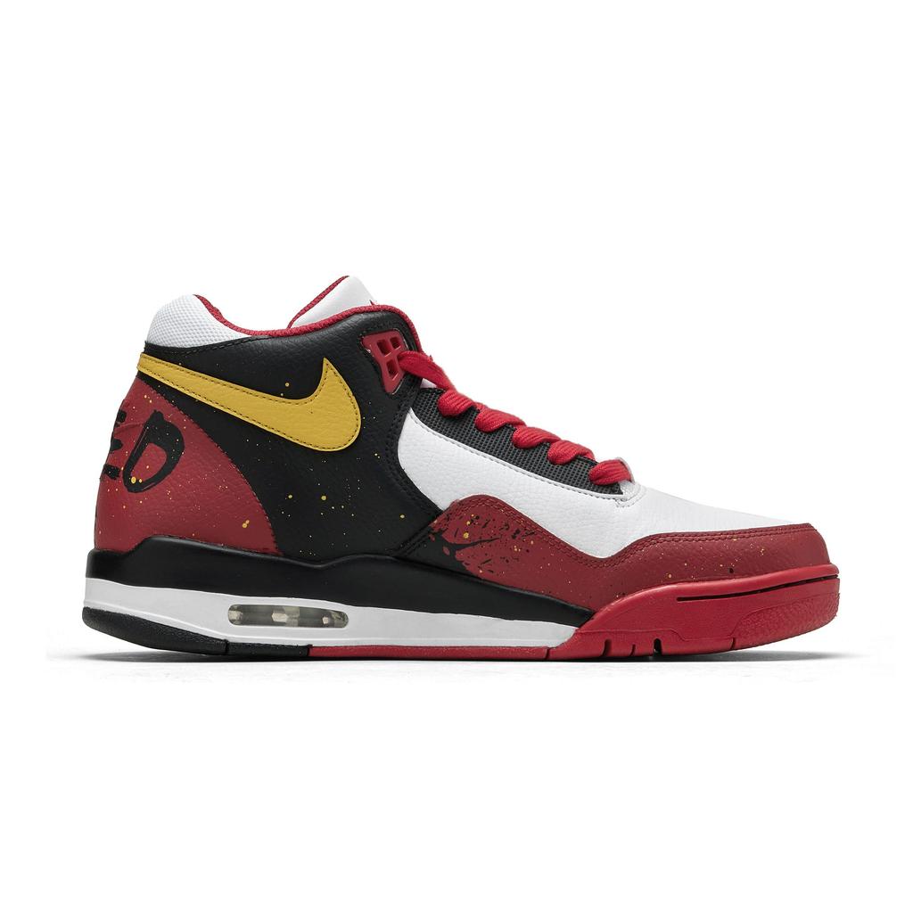 Nike Flight Legacy 101 Средние винтажные баскетбольные кроссовки Мужские Красные BQ4212-100(Команда196-)