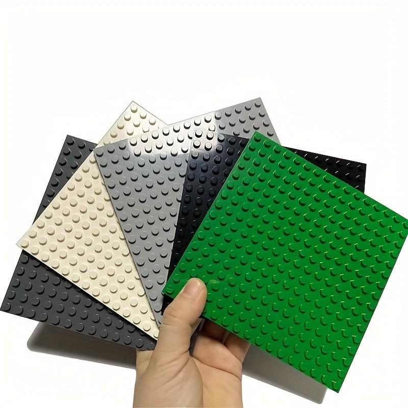 3 шт. Пластины 16 X 16 MOC двухсторонние базовые плиты строительные блоки, базовые плиты детали города, развивающая игрушка Хэллоуин рождественские подарки
