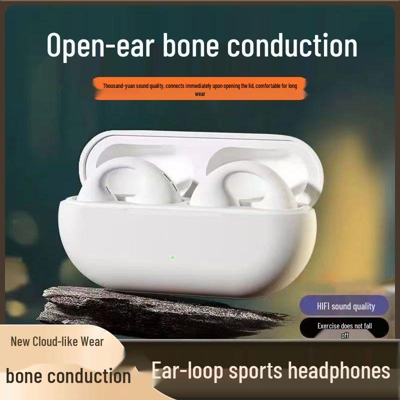 Bluetooth-наушники с костной проводимостью, True Wireless In-Ear с ушным крючком, Удобные для длительного ношения, Длительное время работы от аккумулятора, A50.