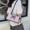 Bow Women's Bag New Fashion Versatile Casual Cute Niche Trend Shoulder Messenger Bag