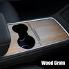 PVC Film For Tesla Model 3 Model Y 21-22 Interior Decoration Central Console Trims Multi Style Anti-scratch Car Central Control Panel Sticker