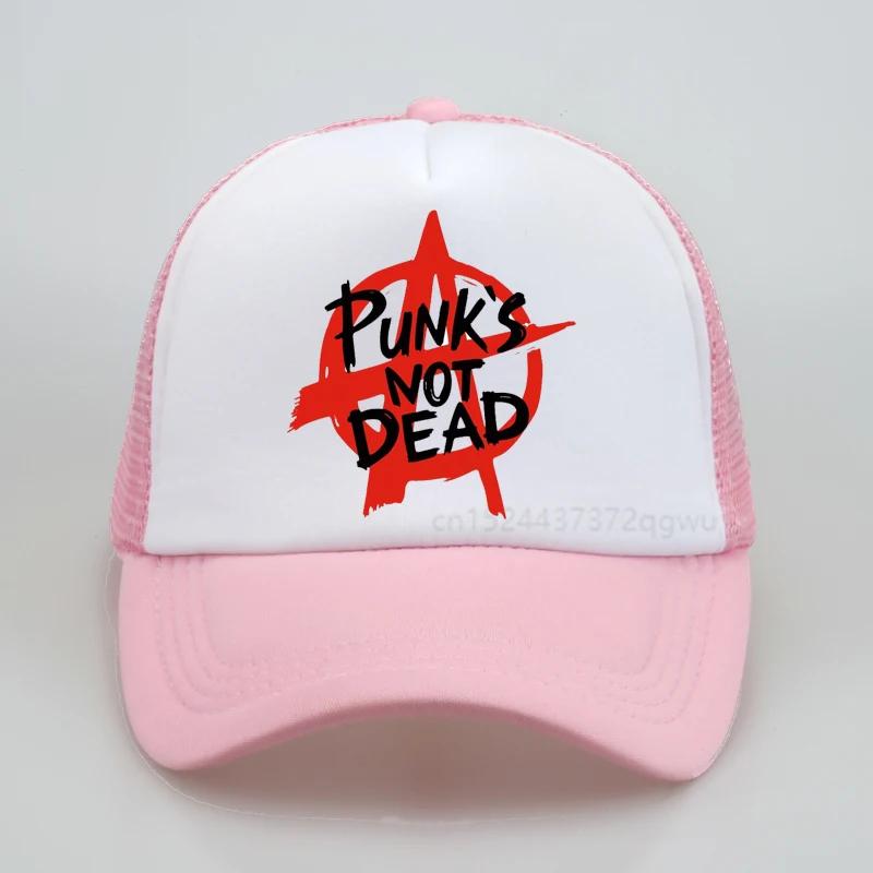 Punks Not Dead Кепка-бейсболка мода Унисекс Женская Принт meh кепки-тракеры летние повседневные регулируемая кепка snapback