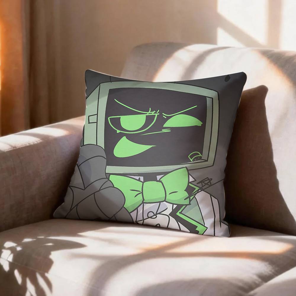 VN DDLCC Girl SSayori Pillow Case Pattern Printed Pillowcase For Living Room Sofa Cushion Cover