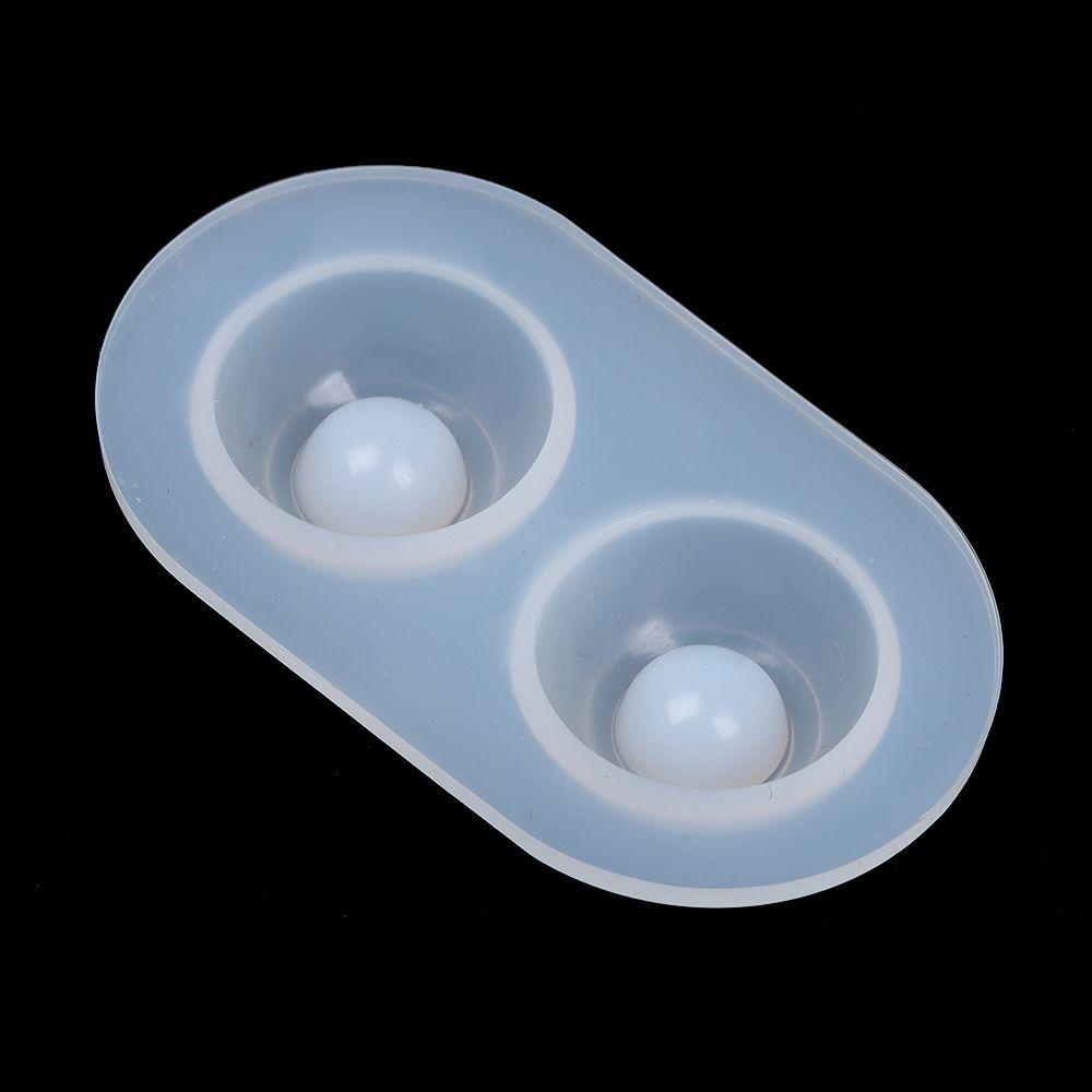 Инструменты Смола Кристалл Аксессуары для кукол Полукруглые глазные яблоки Глаза куклы Форма Силиконовая форма для литья