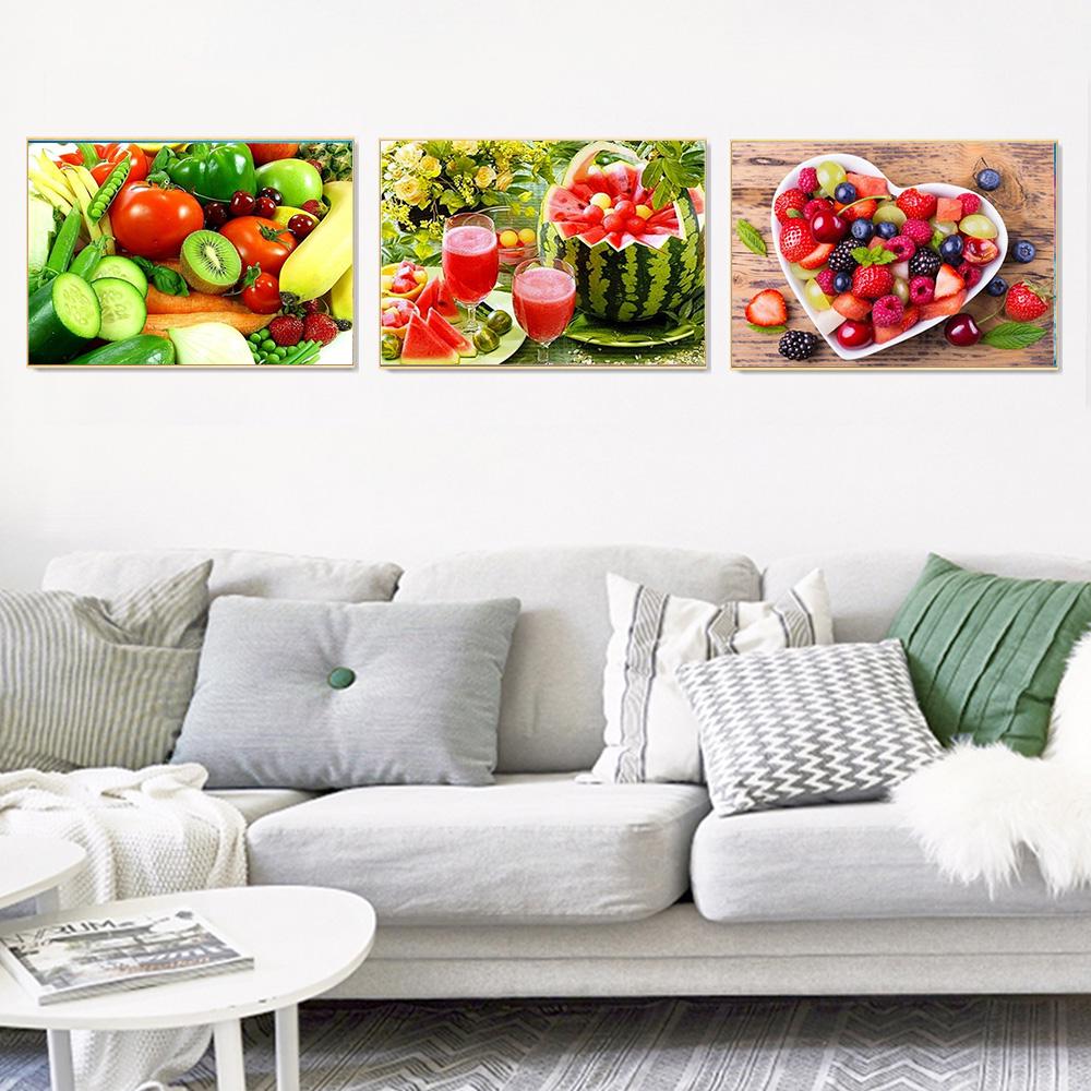 5d Diamond Painting Full Round New Arrivals Fruit Picture Diamond Embroidery for the Kitchen Diamond Mosaic