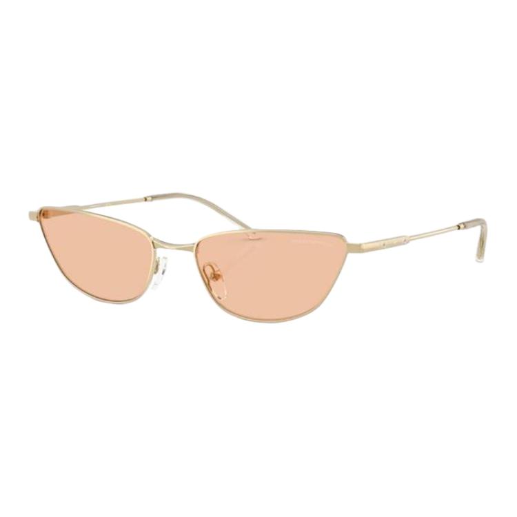 Emporio Armani Slim Design Metal Cat Eye Sunglasses Women sunglasses Gold EA2174B301393