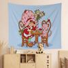 SStrawberryshortcake Girl Tapestry Art Printing Art Science Fiction Room Home Decor Wall Art Decor