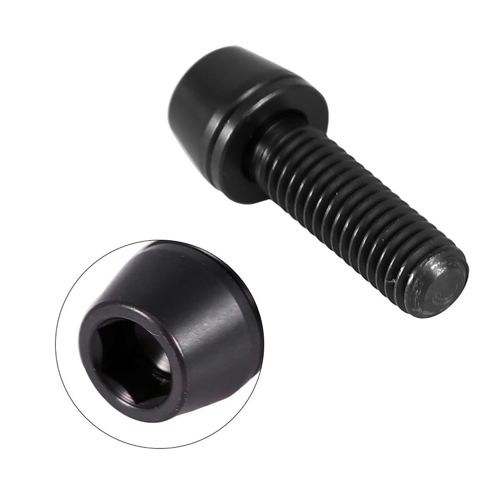   Alloy   Tapered   Screw With Washer For Mountain Bike(colorful)