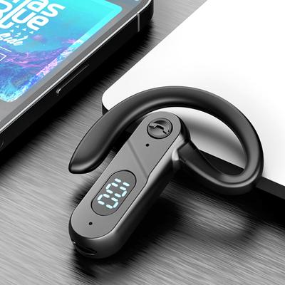 V28 BT5.2 Беспроводные наушники для бизнеса с микрофоном Наушники с открытым ухом-крючком, один вкладыш для