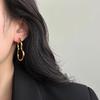 Simple And Fashionable Gourd Earrings, Ear Buckles, Light High-End Sense, Versatile, Cold Wind, Niche Design, Exquisite Earrings