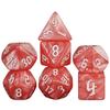 D&D Dice 7pcs Polyhedral Dice Set Role Playing Game Dice with Tube for Funny Party Board Game