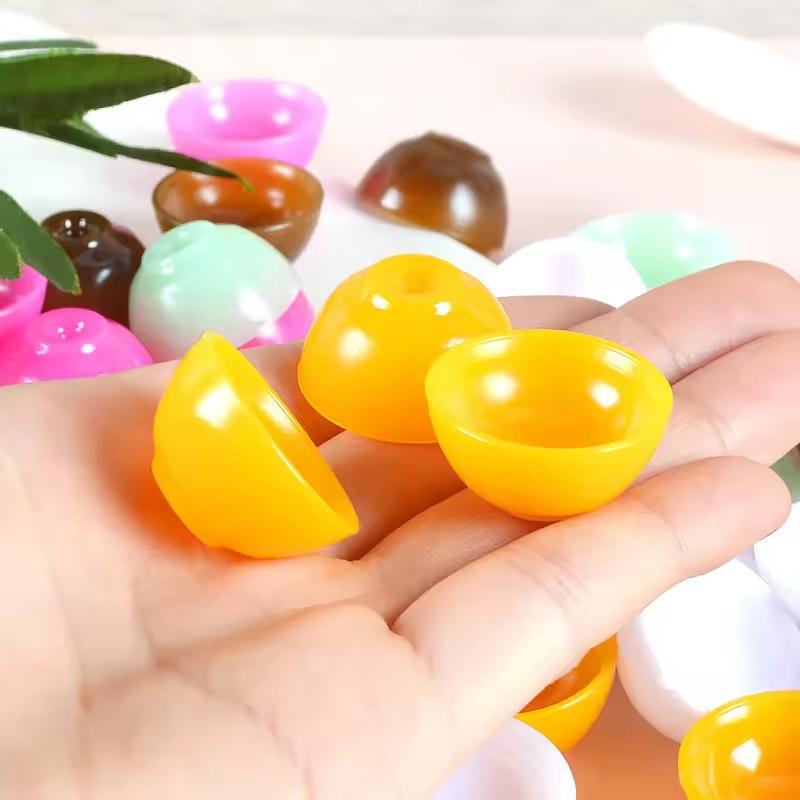 Смола Многоцветные Имитация Суповых Тарелок Модель DIY Скрапбукинг для Кухни Домик для Кукол Декор Аксессуары 20шт/лот