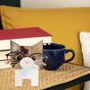 Wooden Animal Eyeglass Stand Hand-Painted Glasses Holder Animal Shape Tabletop Decor Eyeglass Holder for All