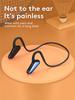 Bones Conduction Headphones HIFI Stereo Concept Earphone For Running Wireless Sports Hands Headset With MIC