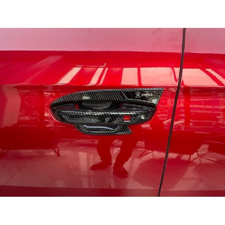 For BYD Song Plus Car Accessories Door Handle Bowl Protector Cover Bezel Sticker