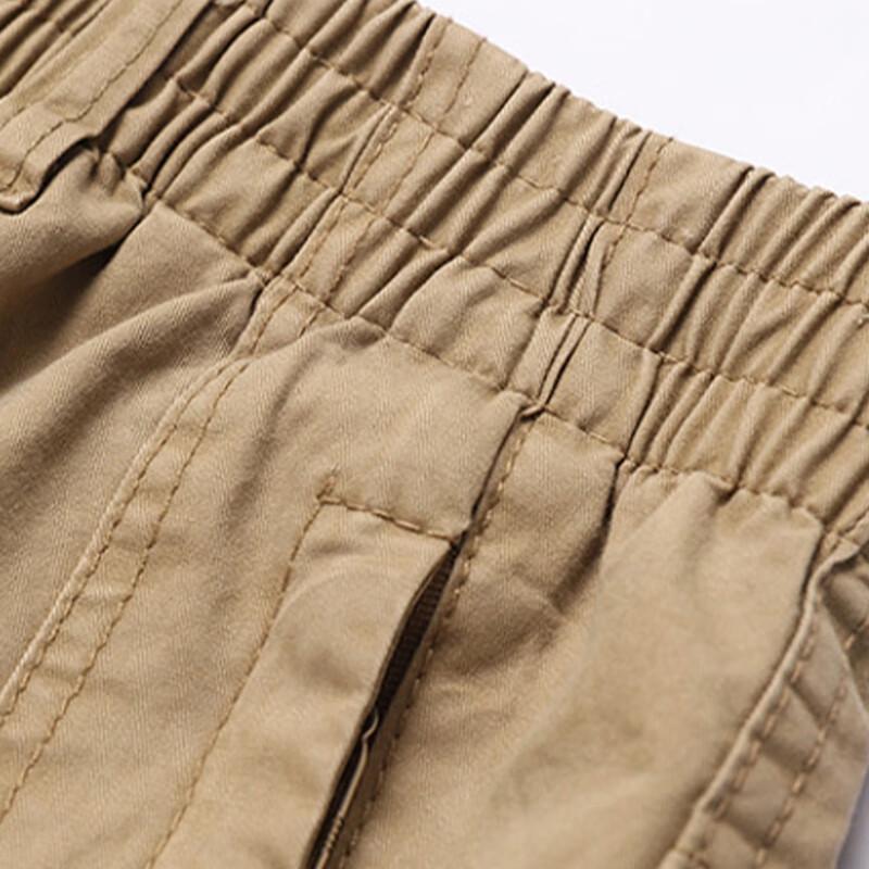 PLAYBOY Men's Casual Loose Straight Cargo Trousers