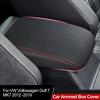 Car Armrest Box Center Console Lid Armrest Cover Car Accessories PU Leather Cover for VW Volkswagen Golf 7 MK7 2012 -2019