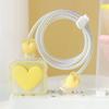 For iPhone Transparent Cable Protector Case Plug USB Protector Data Line Cover Charger Head Cover