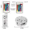 with Remote Diving Light 10-LED Remote Control Pool Diving Light Gifts Submersible LED Lights