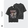 Anime Yugioh Cotton TShirt Vintage Wash Yugi Mutou Cotton Tee Unisex