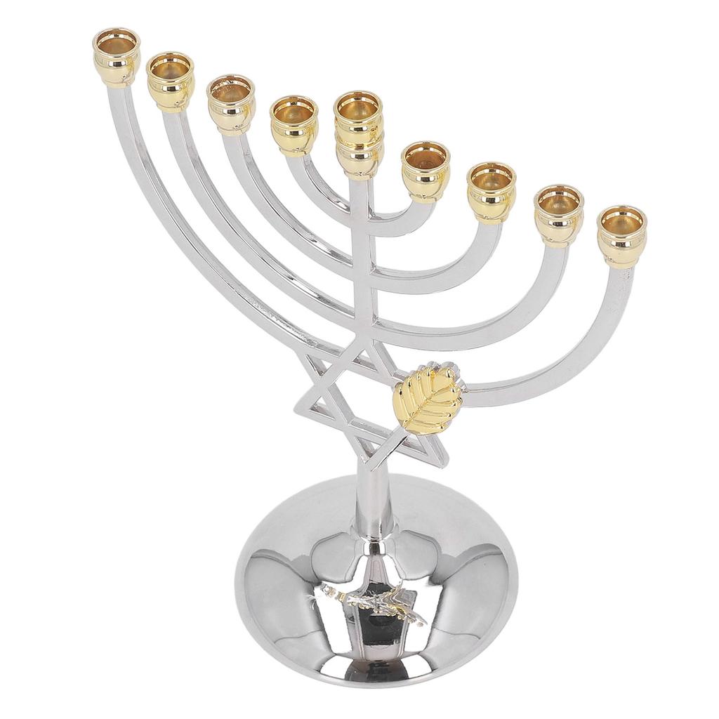 9 Arm Candle Holder Rust Prevention Exquisite Simple Metal Candle Holder for Home Decoration