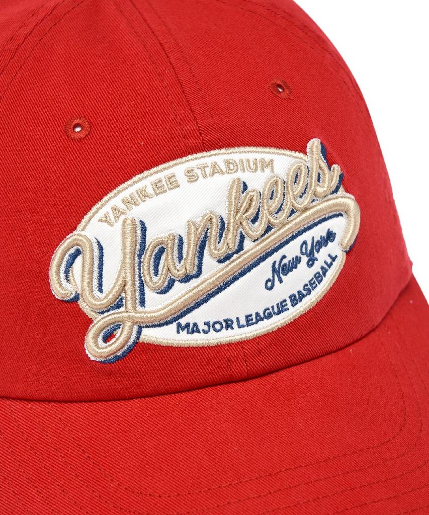 Кепка-бейсболка Emelbi Street Oval Cursive Unstructured Ny (красный)