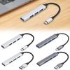 Адаптер концентратора USB 3.0 4-в-1, концентратор данных USB 5 Гбит/с, концентратор USB C - USB, концентратор с несколькими концентраторами USB 3.0, расширитель портов USB для ноутбуков и ПК
