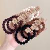 High Elasticity Hair Tie: Versatile Rubber Band Scrunchie for Women & Girls 2025