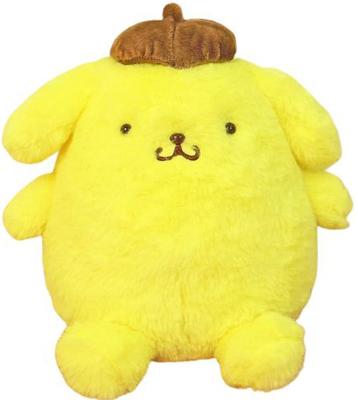 Корпорация Nakajima Пушистый Помпомпурин S Желтая Плюшевая Игрушка Sanrio Пурин Подарок H21xW24xD19.5см 143150-20