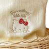 8365 Basket 2way Throw Hello Kitty A [Routet] IP.MED (Ivory)