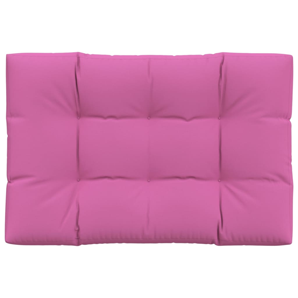 Pallet Cushion Pink 120x80x12 cm Fabric